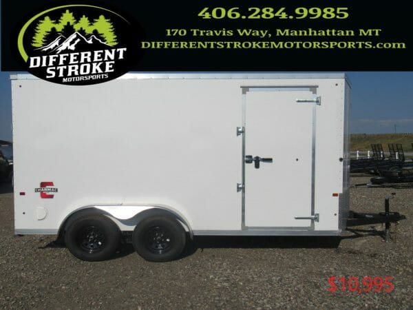New 2024 Charmac Stealth Cargo 7’x14′ Enclosed Trailer $2,000 OFF!