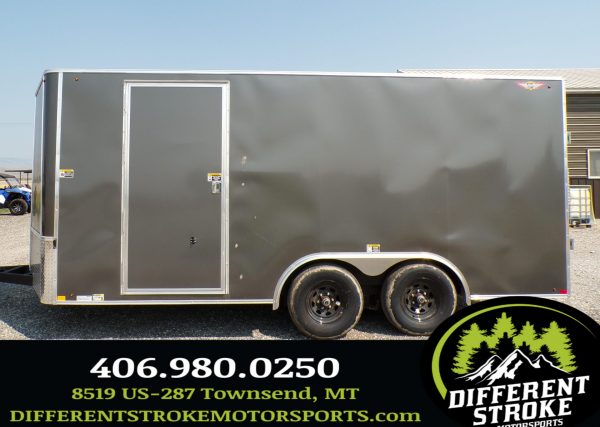 2024 H&H 8.5×16 V-Nose Flat Top Enclosed 10k *NEW* *Extra Height Added*