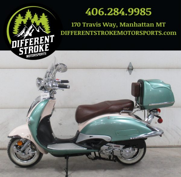 2020 BMS Heritage 150 Scooter *125 Miles* *$61/Month OAC $0 Down*