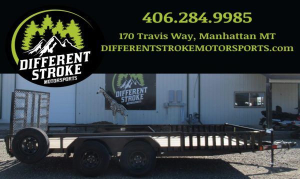 2025 H&H 82″x16′ ATV Side Tandem 7k *Like New!* *$98/Month OAC $0 Down*
