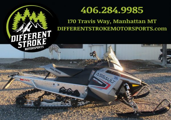 2011 Polaris Assault 800 Switchback 144″x1.35″ *1,678 Miles*