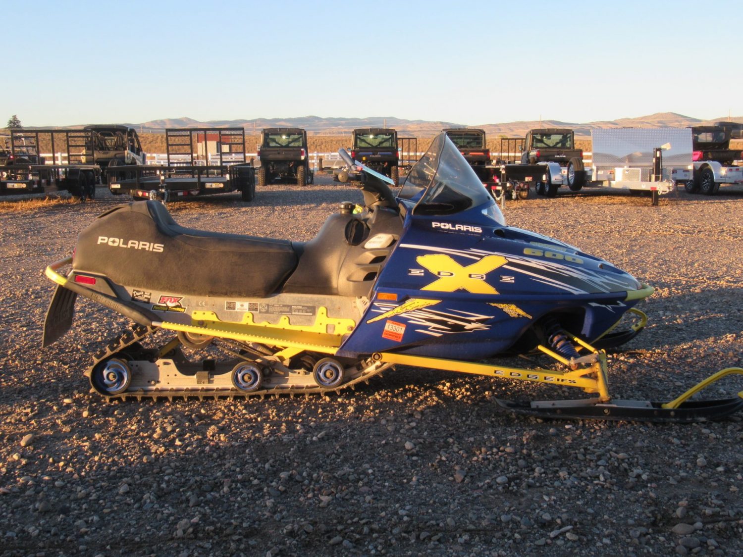 2002 Polaris 600 XC Edge 121″x1″ *2,001 Miles*