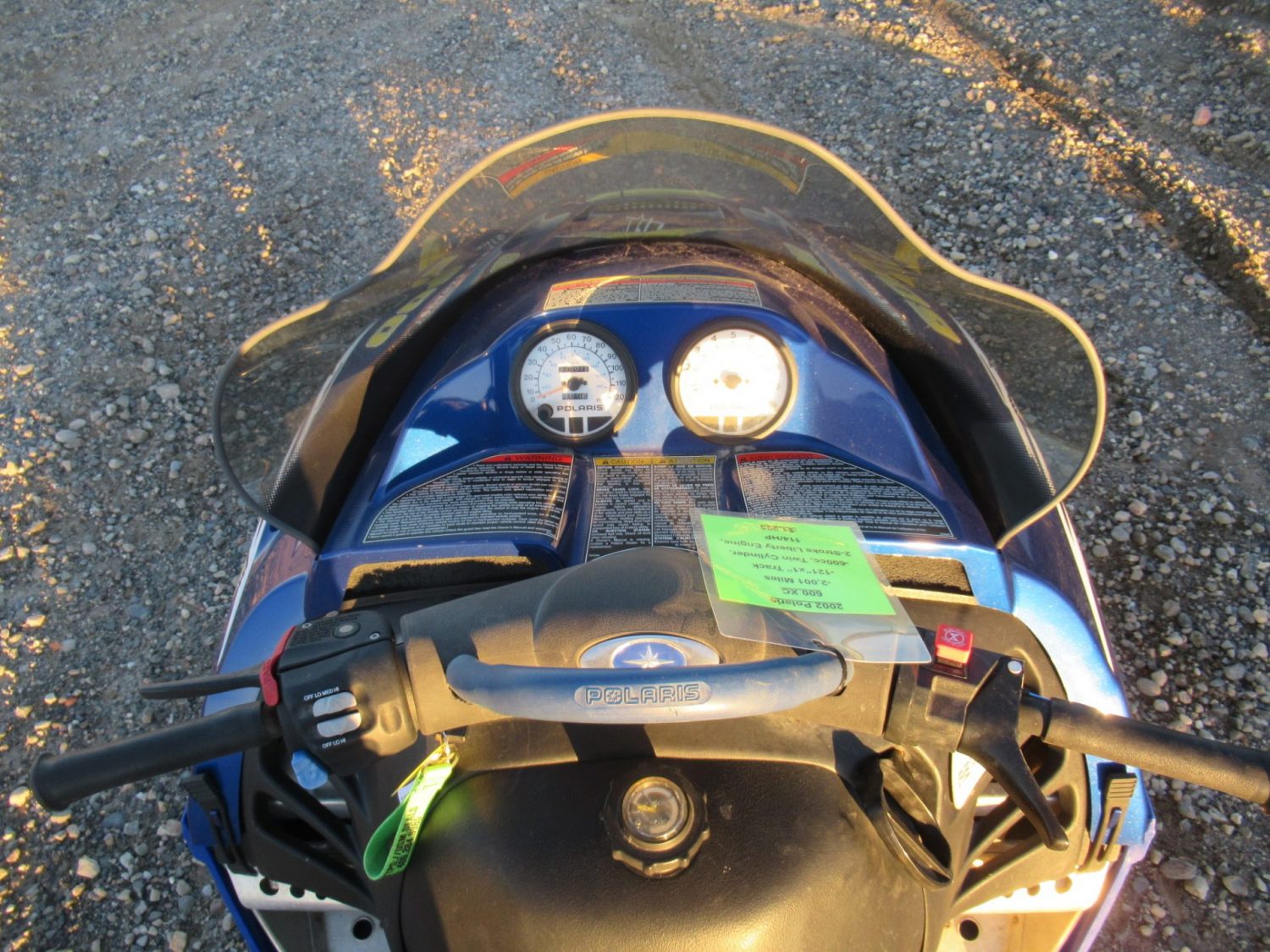 2002 Polaris 600 XC Edge 121″x1″ *2,001 Miles*