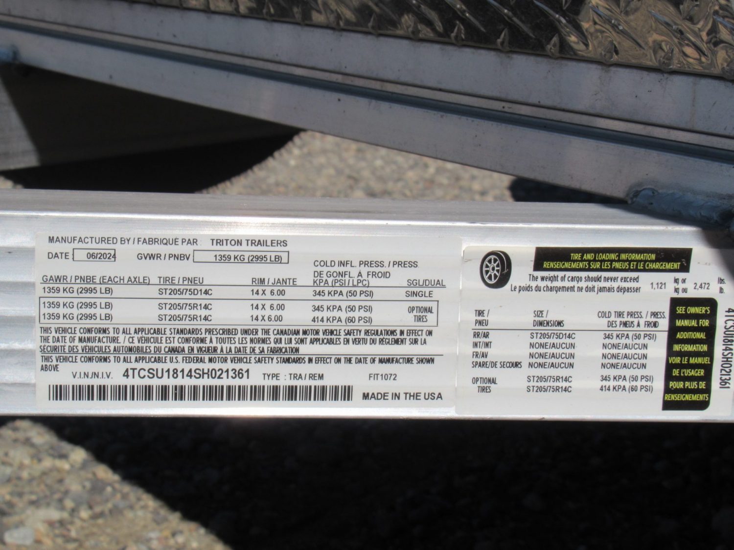 *NEW* 2025 Triton Fit 72″x10′ All Aluminum *$83/Month OAC $0 Down*