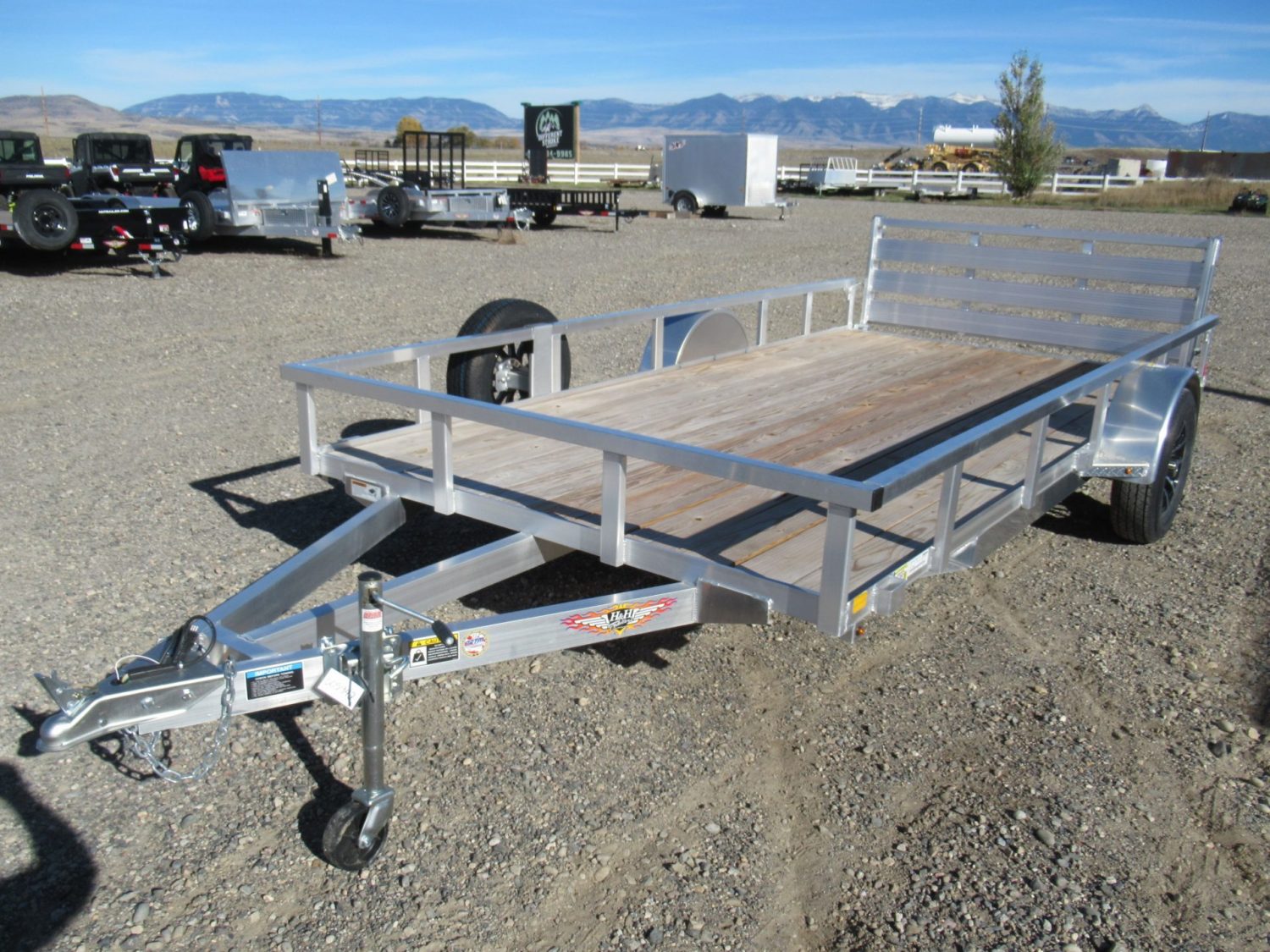 *NEW* 2025 H&H 82″x14′ Aluminum Railside 3k *$94/Month OAC $0 Down*
