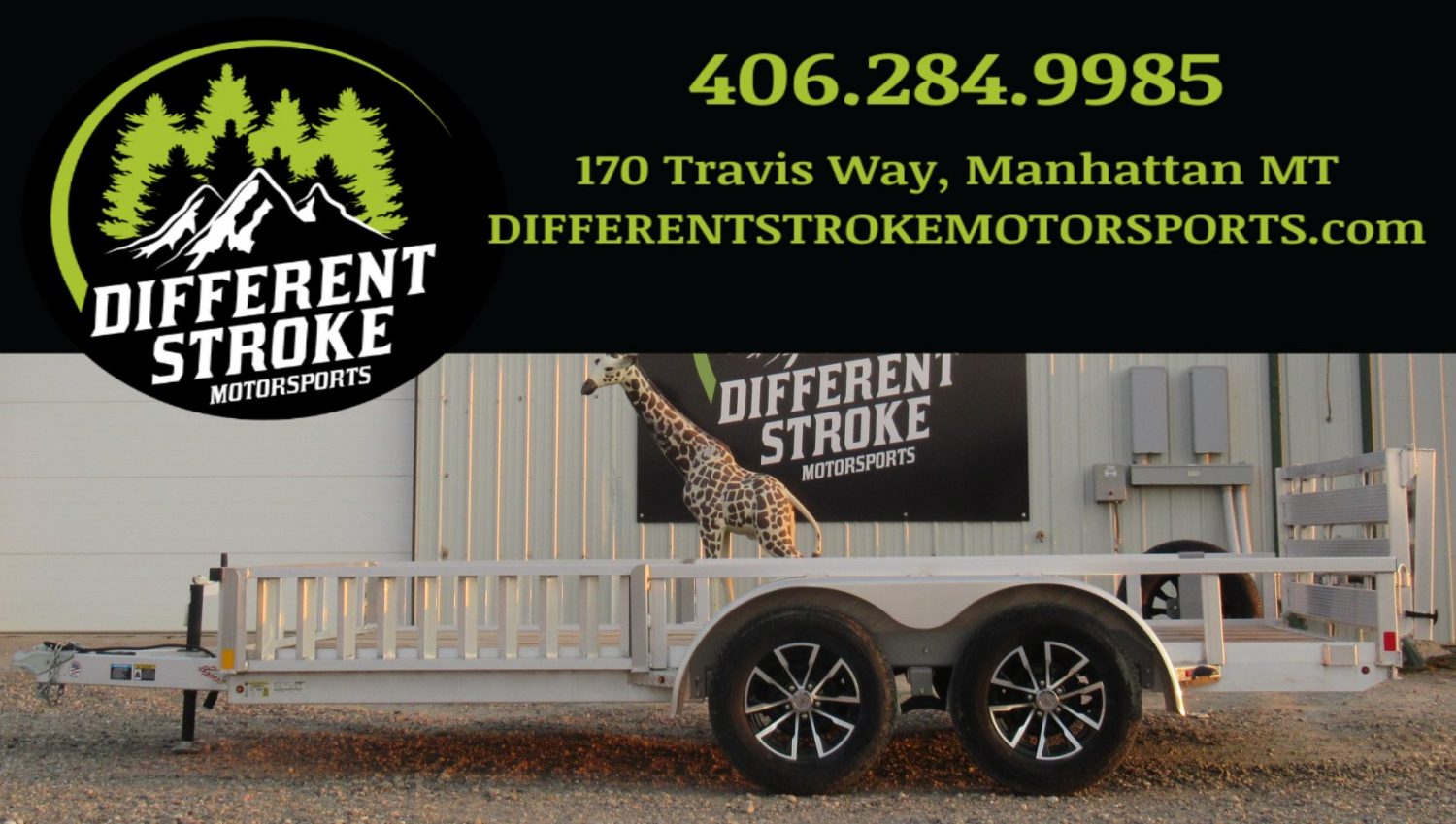 2025 H&H 82″x14′ ATV Utility Tandem 7k Aluminum *NEW* *$133/Month OAC $0 Down*