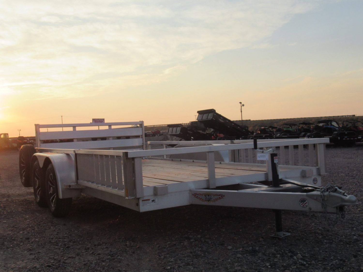 2025 H&H 82″x14′ ATV Utility Tandem 7k Aluminum *NEW* *$133/Month OAC $0 Down*