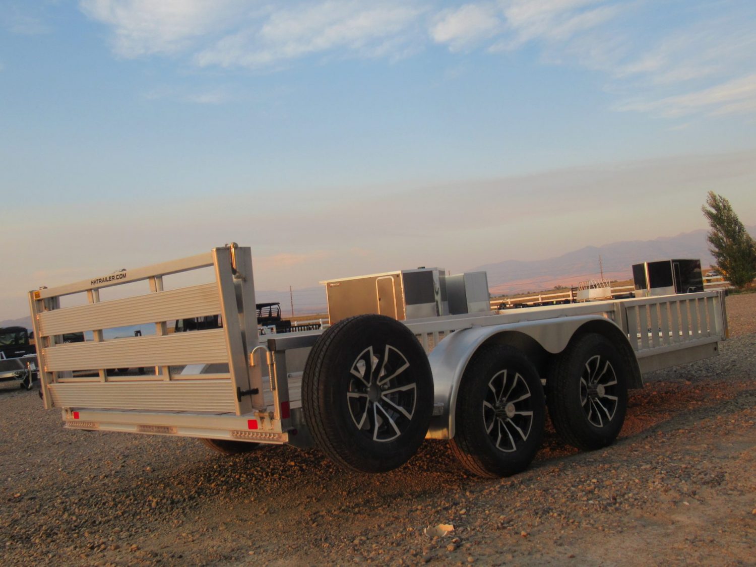 2025 H&H 82″x14′ ATV Utility Tandem 7k Aluminum *NEW* *$133/Month OAC $0 Down*