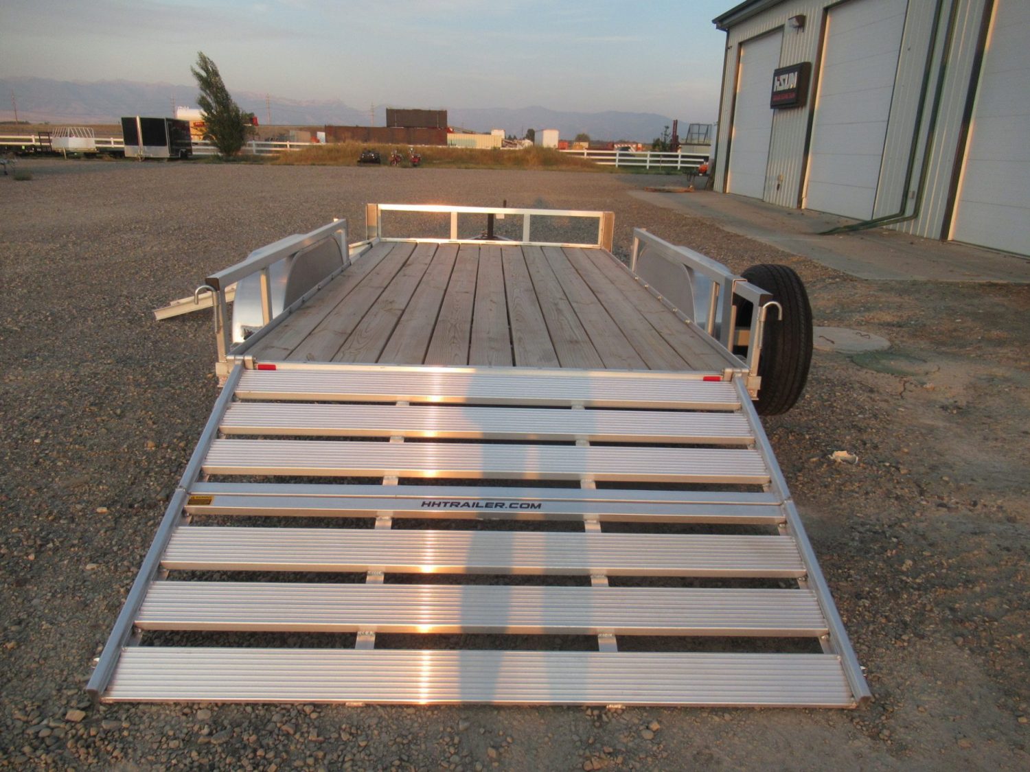 2025 H&H 82″x14′ ATV Utility Tandem 7k Aluminum *NEW* *$133/Month OAC $0 Down*