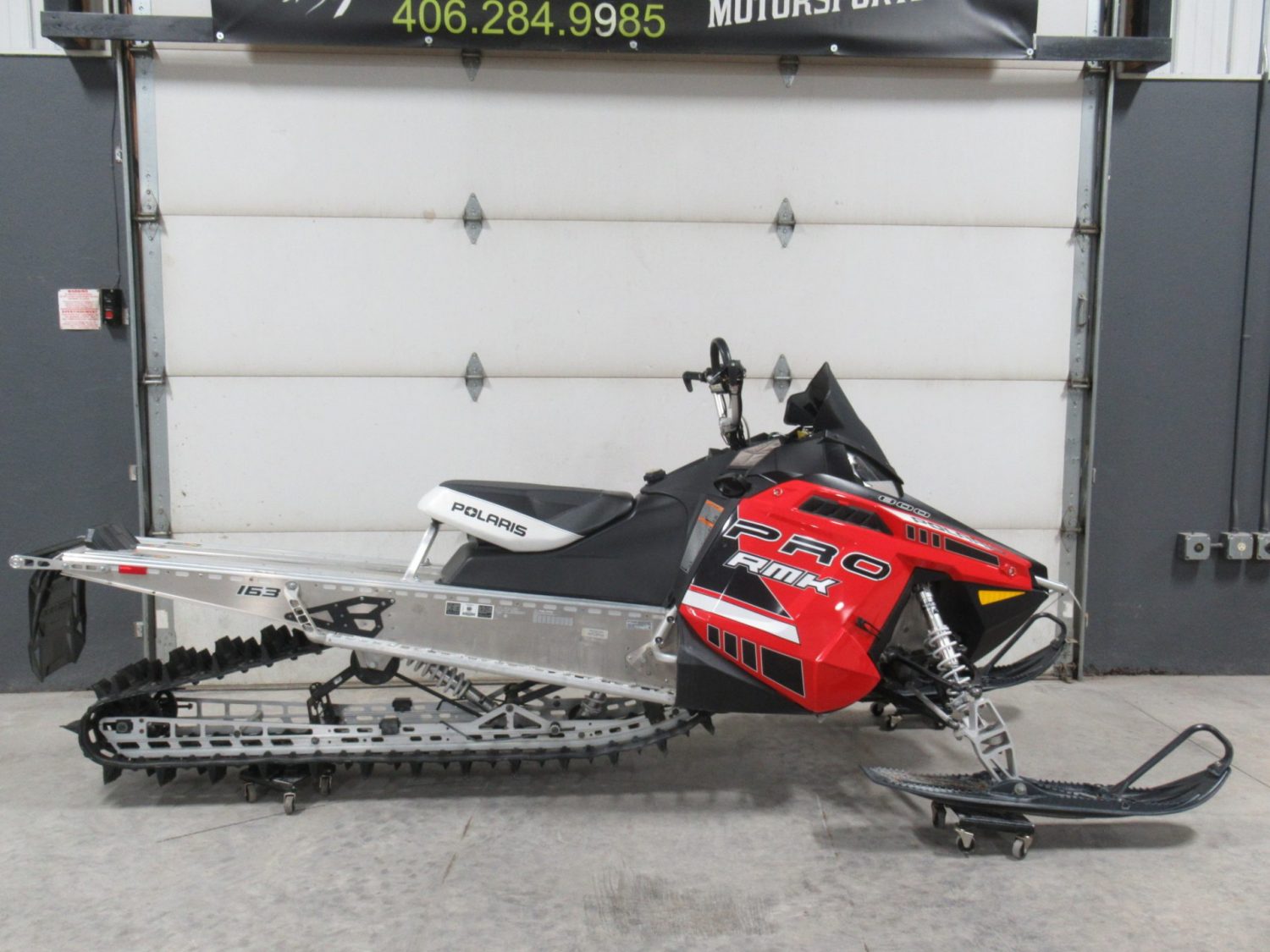 2014 Polaris RMK Pro 800 163″x2.4″ *304 Miles!* *Electric Start*