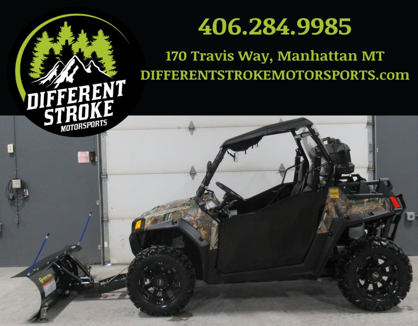 2012 Polaris Rzr 800 Trail EPS 50″ *New Snowplow!*