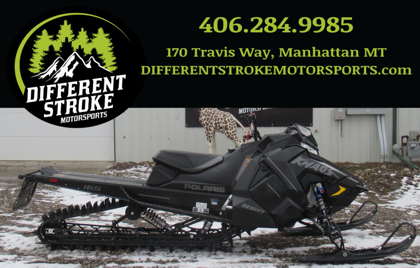 2022 Polaris RMK Khaos 850 Matryx Slash 165″x2.75″ *415 Miles* *$215/Month OAC $0 Down*