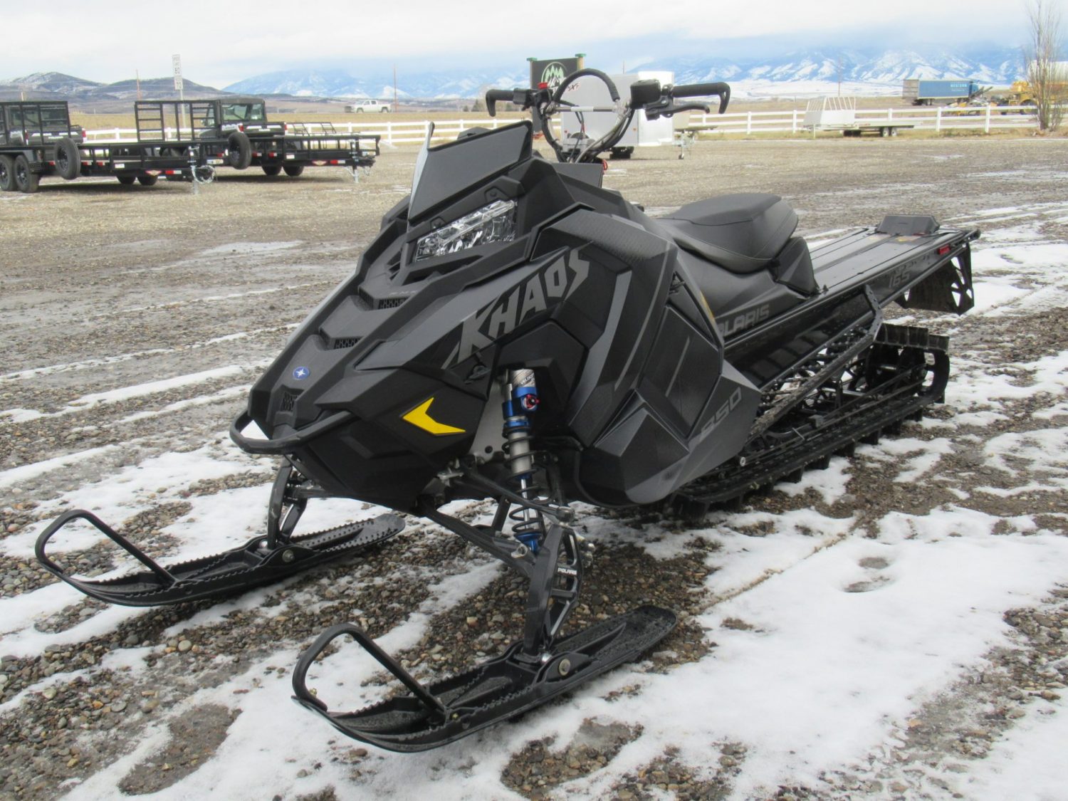 2022 Polaris RMK Khaos 850 Matryx Slash 165″x2.75″ *415 Miles* *$215/Month OAC $0 Down*