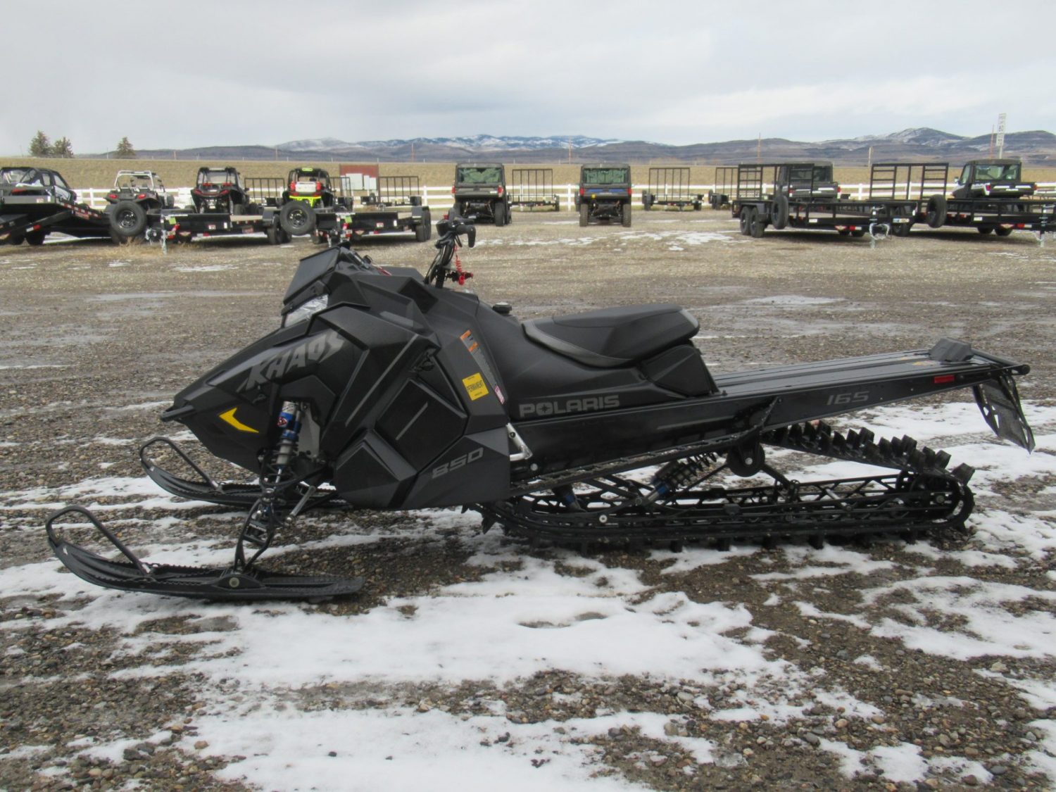 2022 Polaris RMK Khaos 850 Matryx Slash 165″x2.75″ *415 Miles* *$215/Month OAC $0 Down*