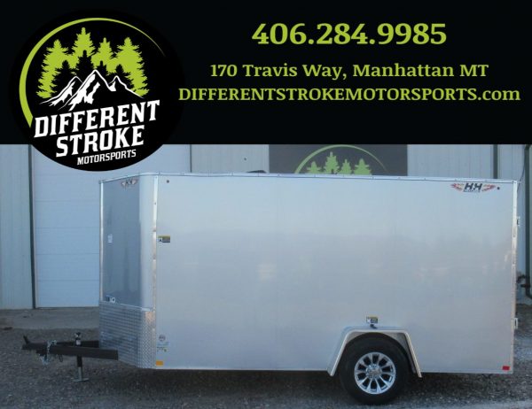 2026 H&H 84″x12′ Flat Top V-Nose Enclosed *$167/Month OAC $0 Down* *NEW* *Factory Warranty*