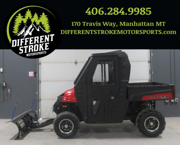 2009 Polaris Ranger XP 700 LE *Hard Cab with Glass Windows* *New Winch & Snowplow*