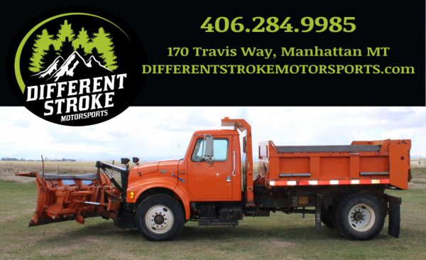 2000 International 4900 Plow Truck *75,379 Miles!*