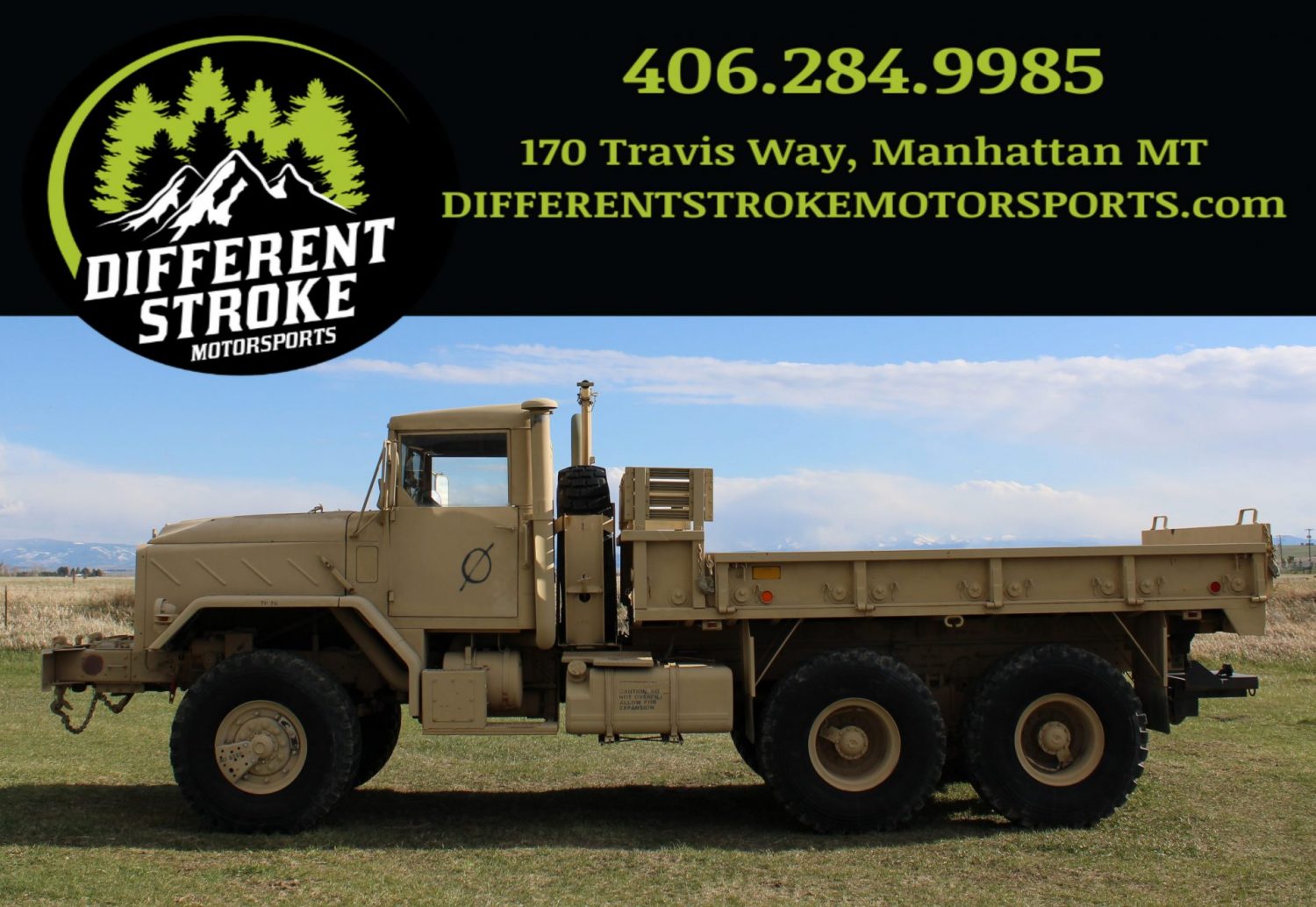 1990 BMY M925A2 5 Ton 6×6 *14,223 Miles & 791 Hours*