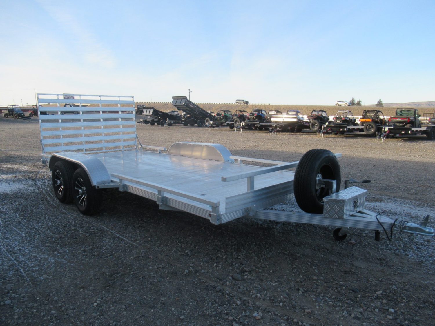 2026 Silverwing 82″x16′ All Aluminum Tandem 7K NEW $128/Month OAC $0 Down