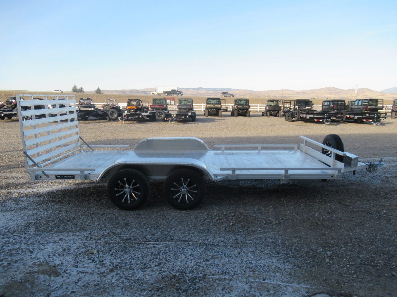 2026 Silverwing 82″x16′ All Aluminum Tandem 7K NEW $128/Month OAC $0 Down