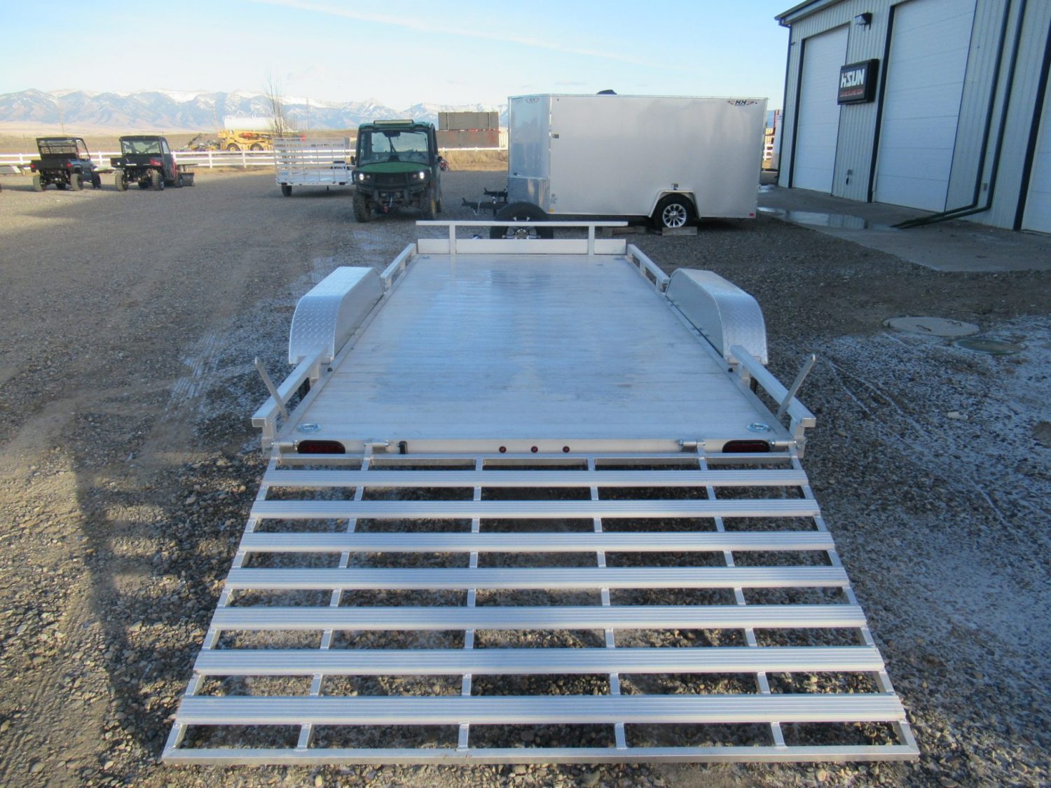2026 Silverwing 82″x16′ All Aluminum Tandem 7K NEW $128/Month OAC $0 Down