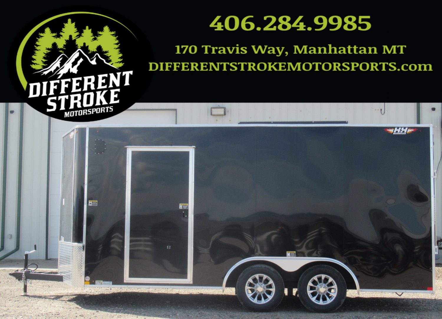 2026 H&H 8.5’x16′ 7k Enclosed Trailer *$229/Month OAC $0 Down* *NEW*