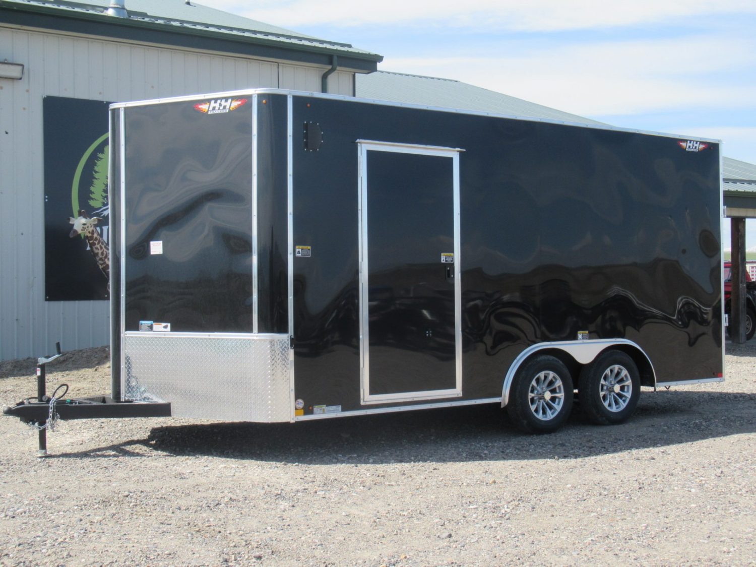2026 H&H 8.5’x16′ 7k Enclosed Trailer *$229/Month OAC $0 Down* *NEW*