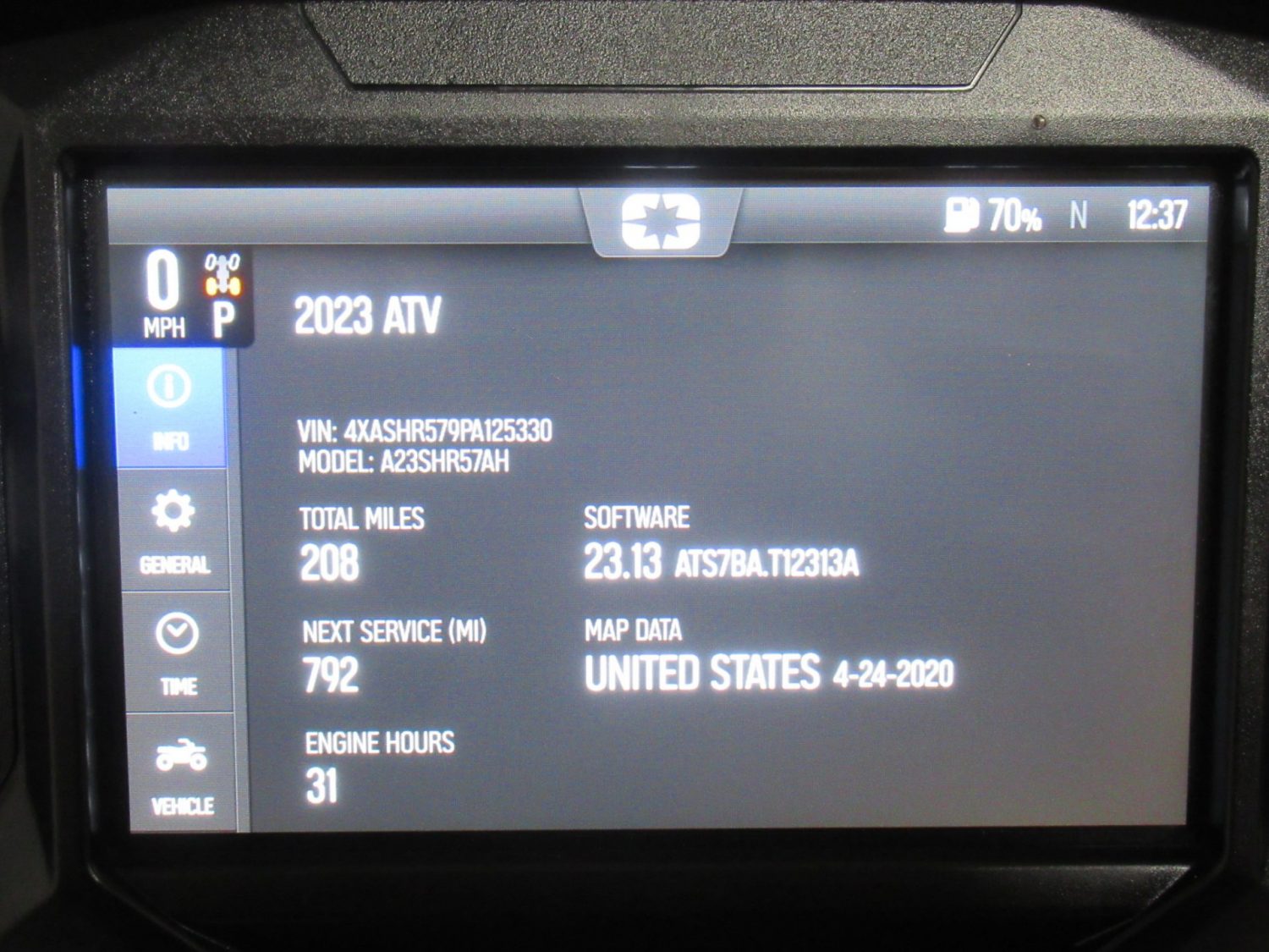 2023 Polaris Sportsman 570 Ride Command *$211/Month OAC $0 Down* *208 Miles!*