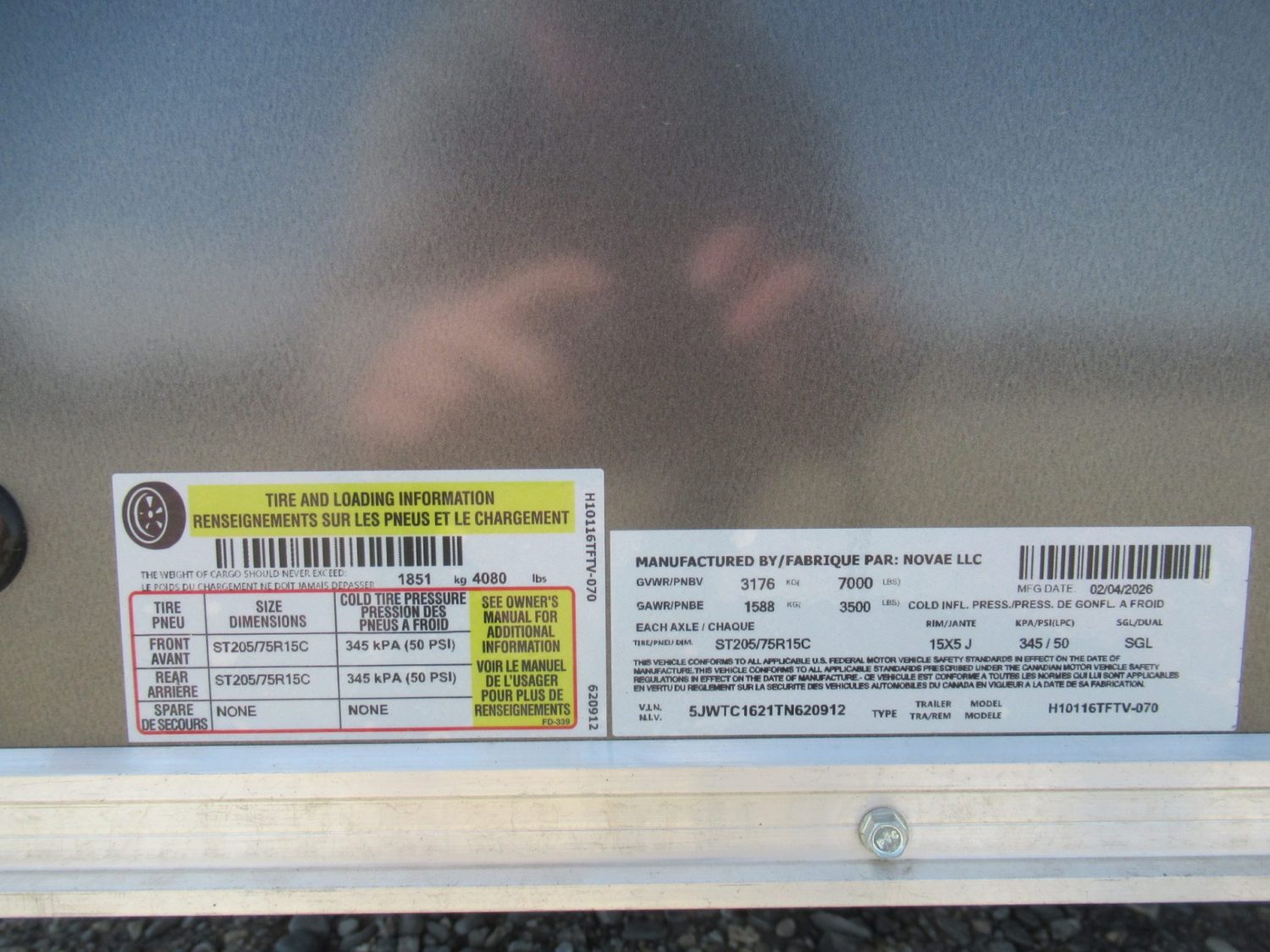 2026 H&H 8.5’x16′ 7k Enclosed Trailer *$229/Month OAC $0 Down* *NEW*