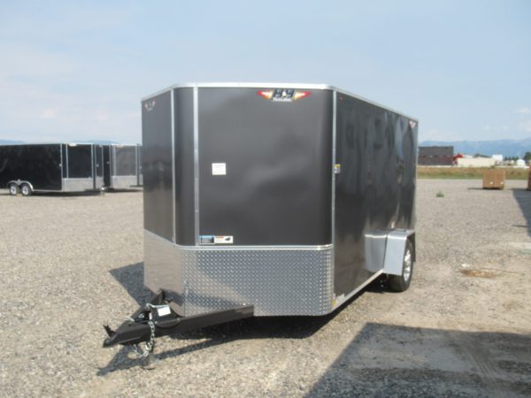 2026 H&H 84″x12′ Flat Top V-Nose Enclosed *$167/Month OAC $0/Down*