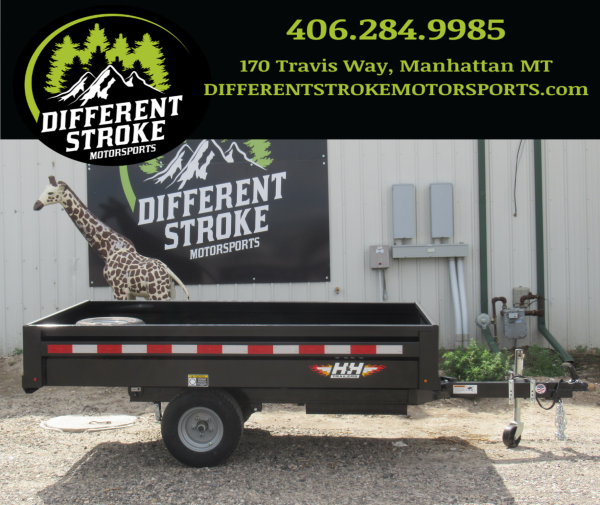 2026 H&H 54″x8′ Steel 3k Homeowner Dump $92/Month OAC $0/Down!!!
