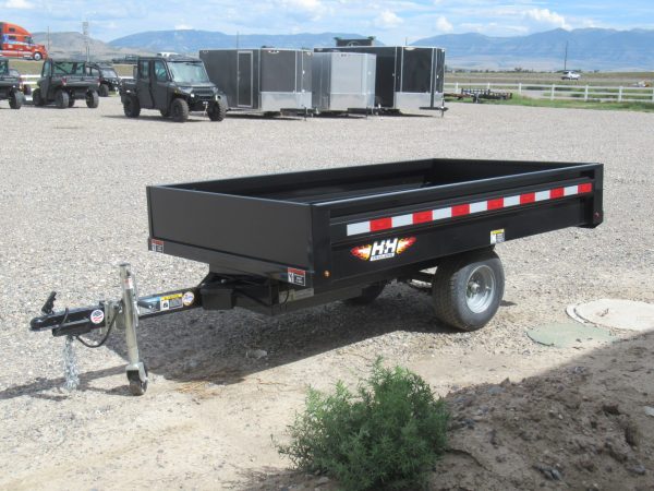 2026 H&H 54″x8′ Steel 3k Homeowner Dump $92/Month OAC $0/Down!!!