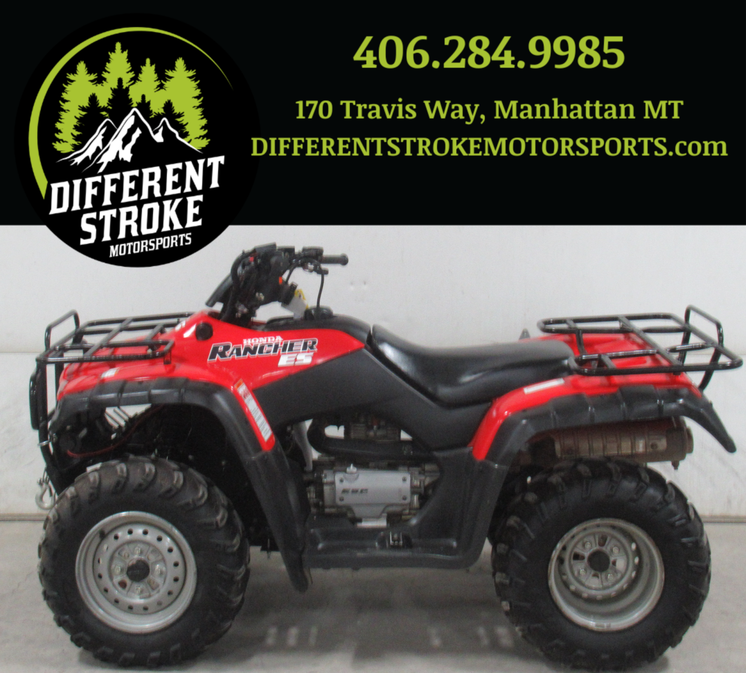 2001 Honda TRX-350 Rancher-ES*LOW MILES!! In House Warranty Available!!!!