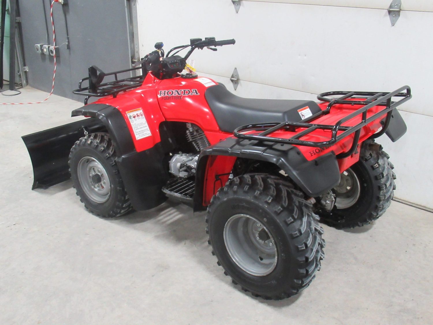 1999 Honda Fourtrax-300 4×4 48″ Snow Plow!!!