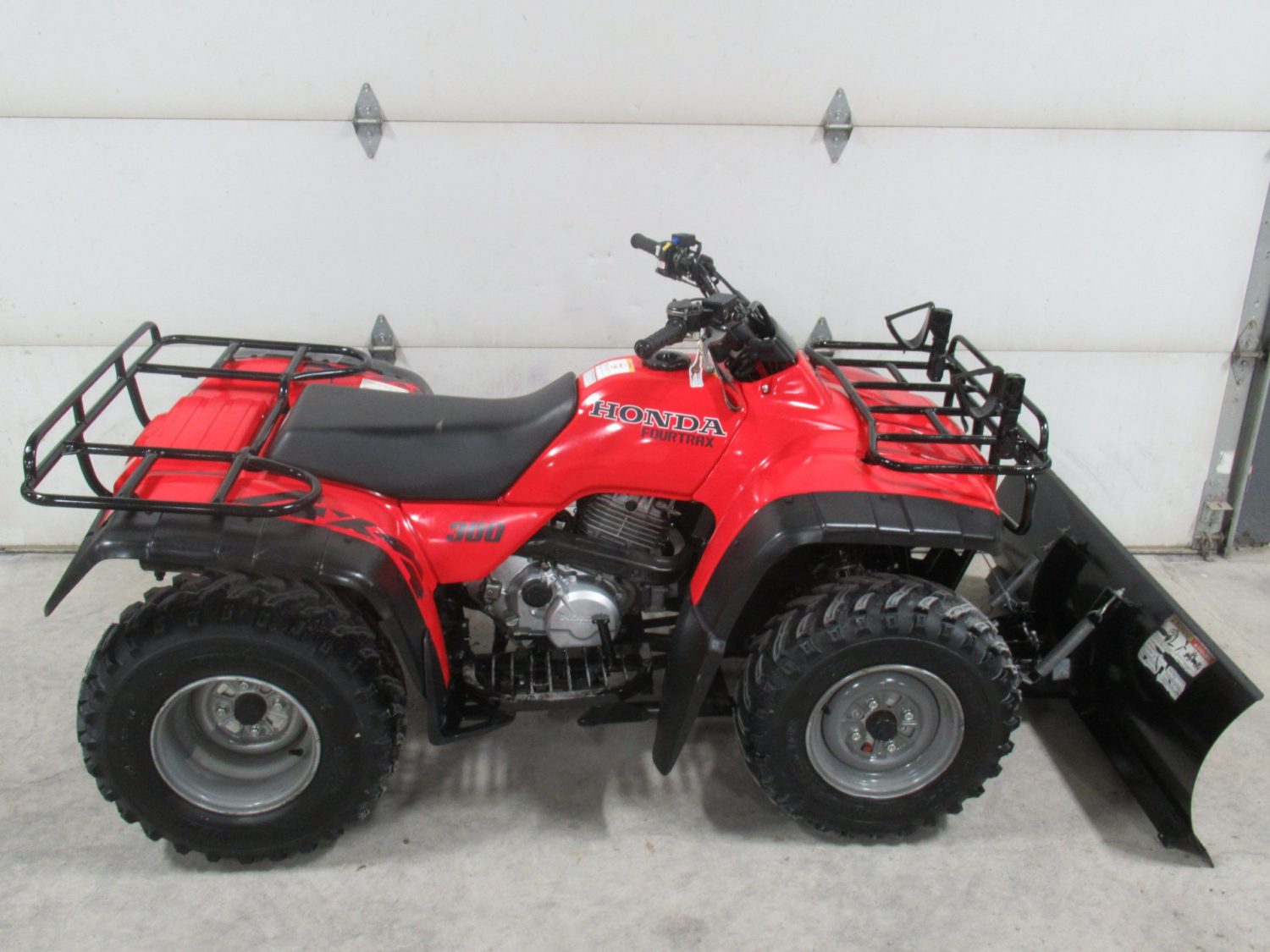 1999 Honda Fourtrax-300 4×4 48″ Snow Plow!!!