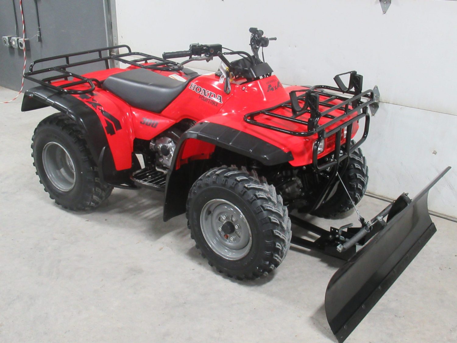 1999 Honda Fourtrax-300 4×4 48″ Snow Plow!!!