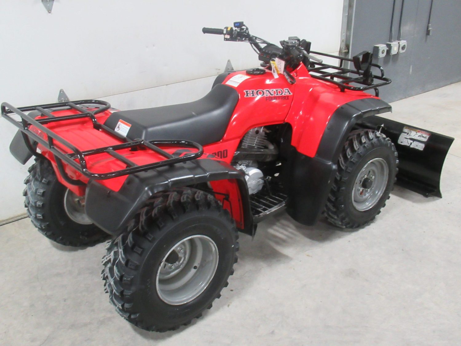 1999 Honda Fourtrax-300 4×4 48″ Snow Plow!!!