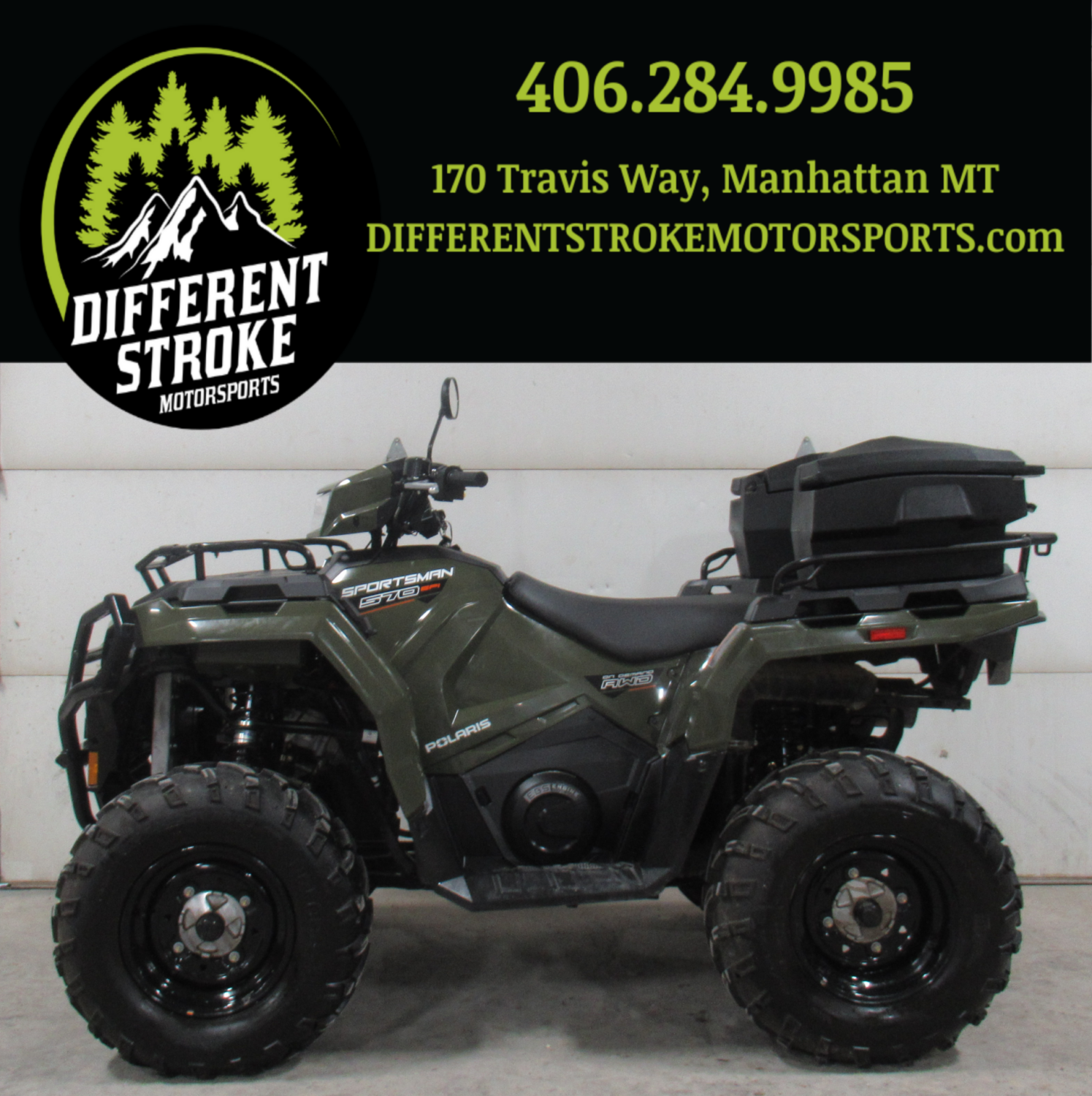 2023 Polaris Sportsman 570-EPS $143/Month OAC $0/Down!!! Warranty Available!!!